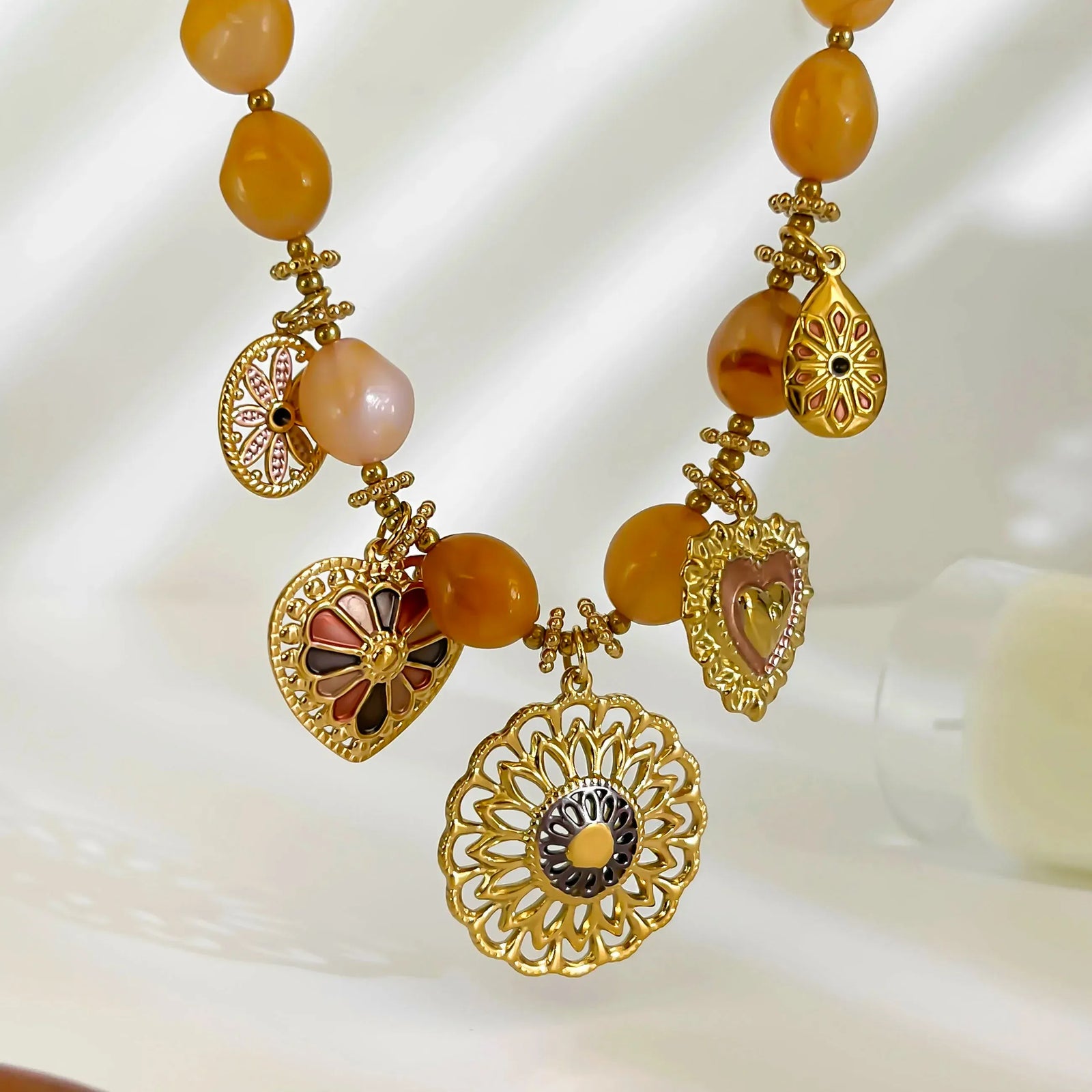 Collier Breloque Vintage