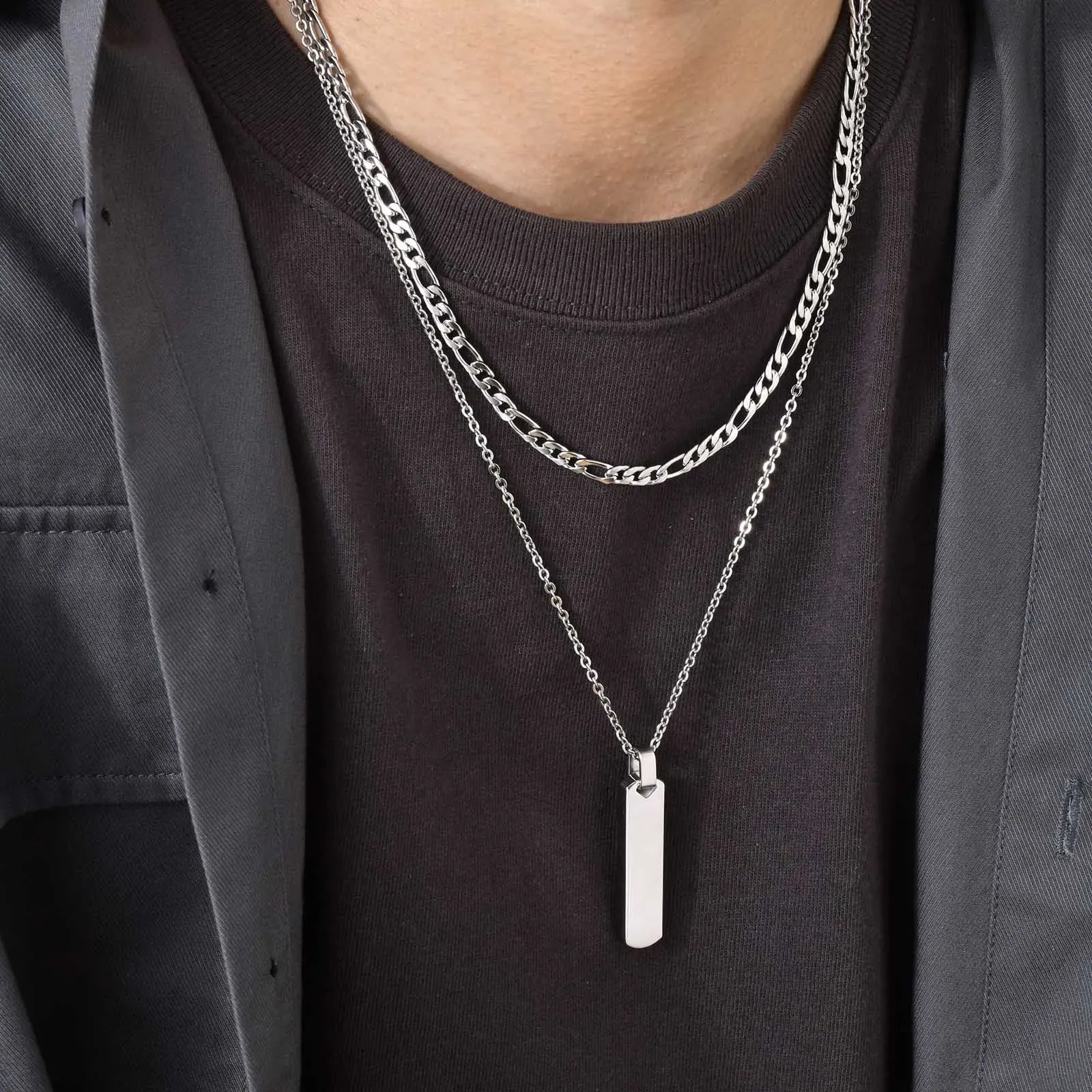 Collier Chaine Argent Homme