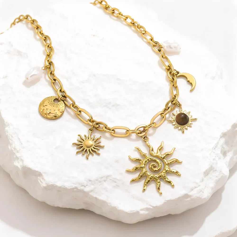 Collier Chaine Charms