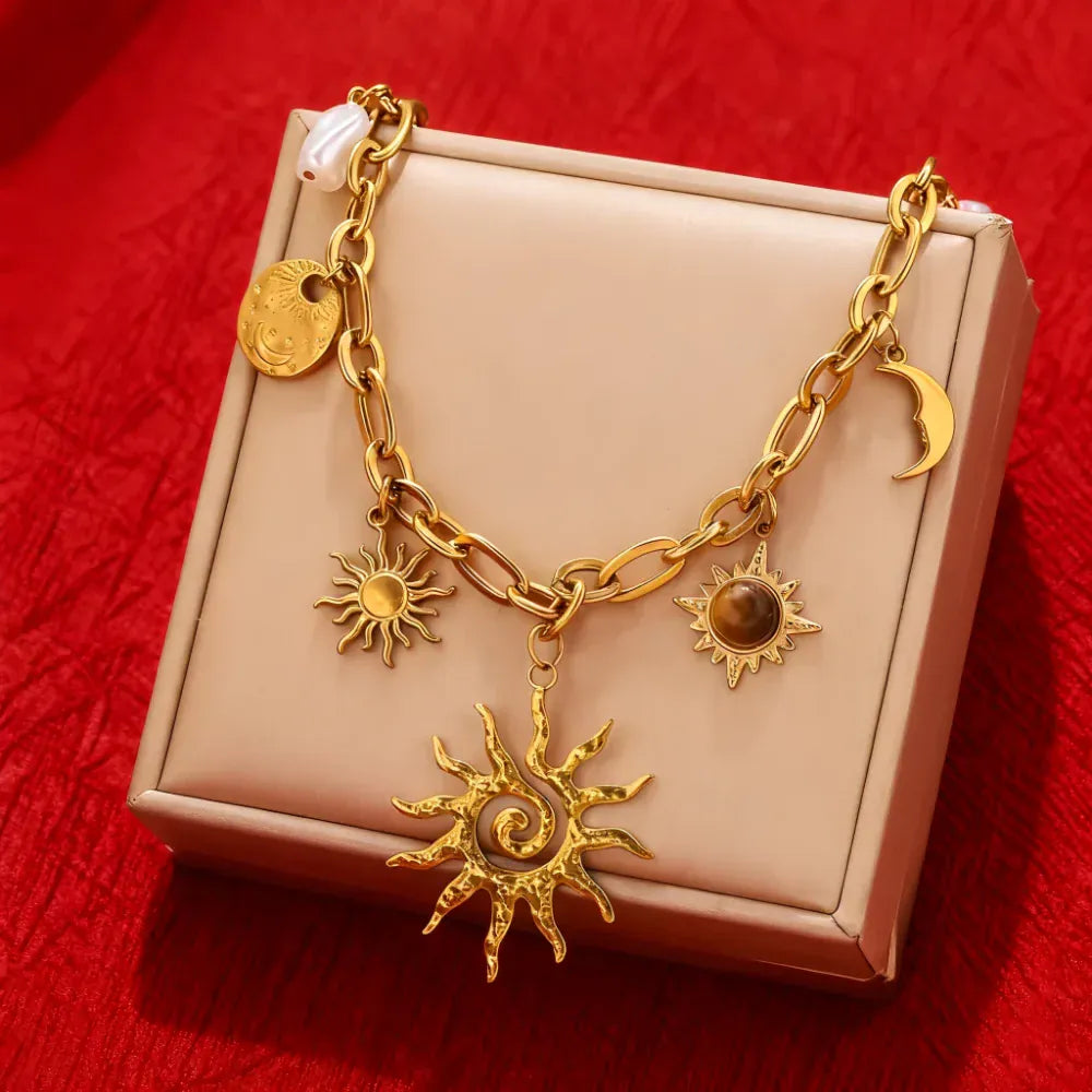 Collier Chaine Charms