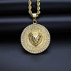 Collier Chaine Or Homme Lion