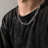 Collier chaine rock homme