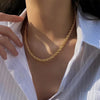 Collier Chaine Torsadée