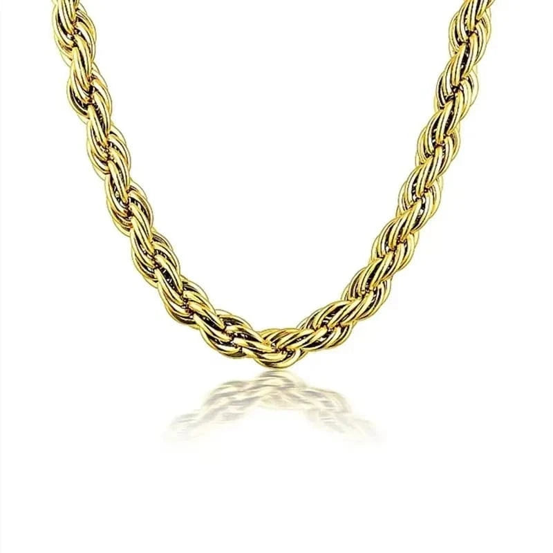 Collier Chaine Torsadée