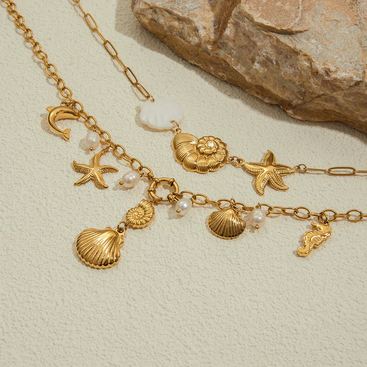 Collier Charms Coquillage