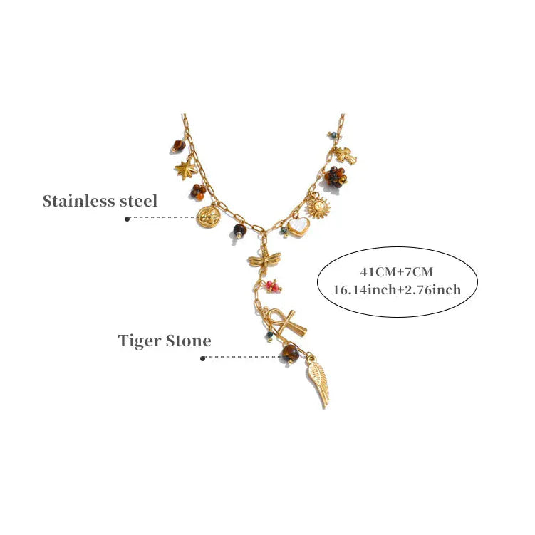 Collier Charms Pendant