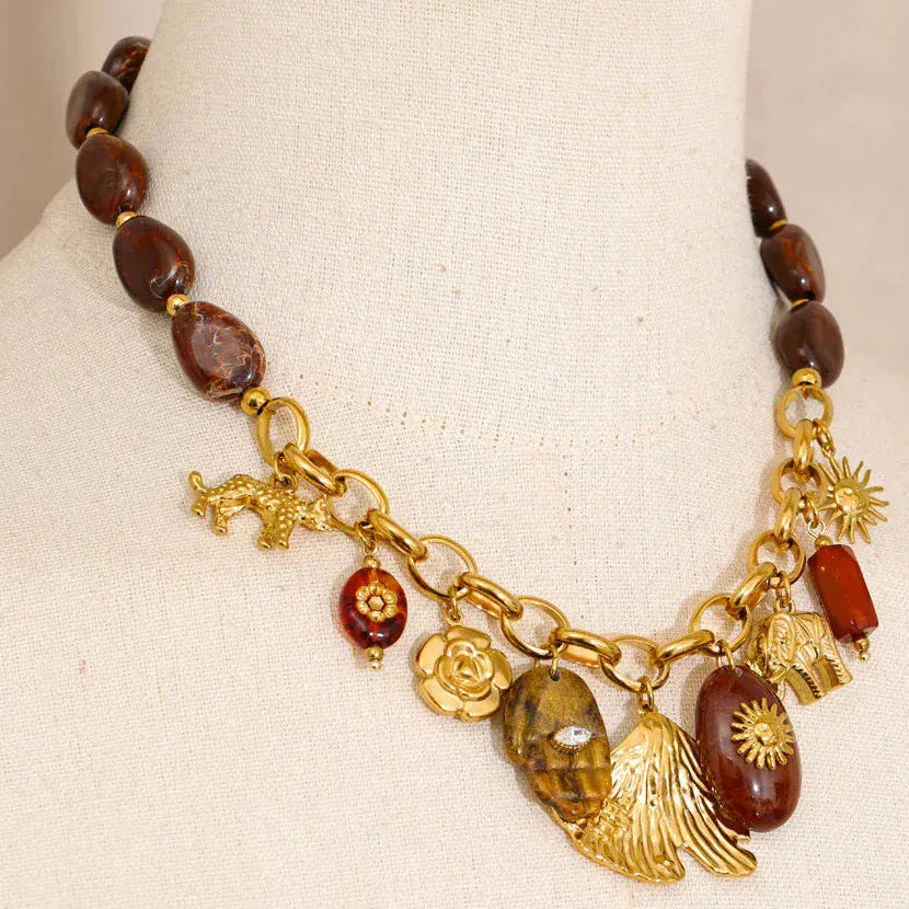 Collier Charms Petale