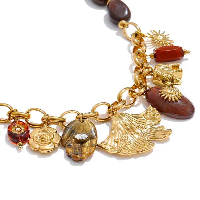 Collier Charms Petale