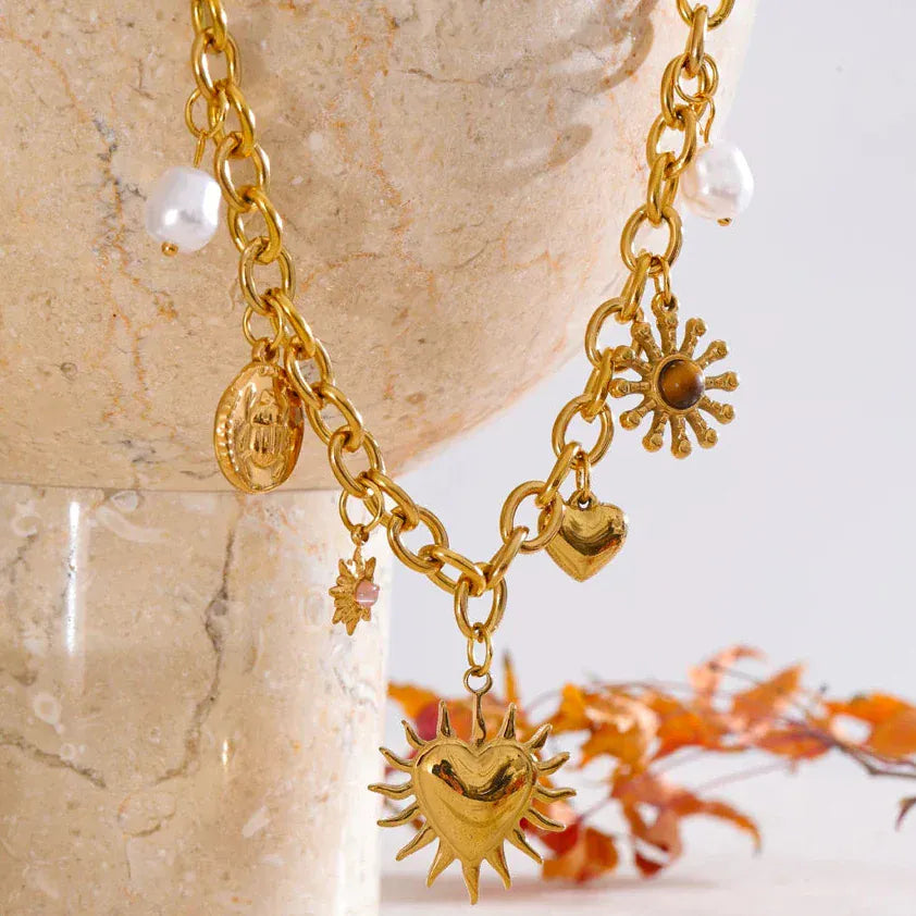 Collier Charms Soleil