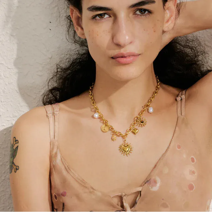 Collier Charms Soleil