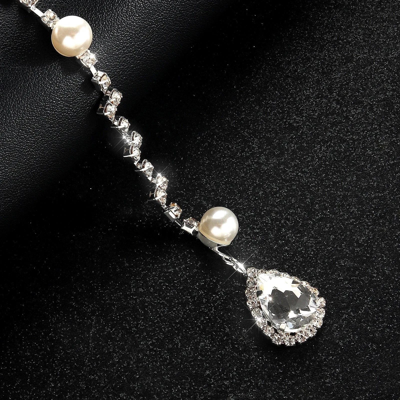 Collier de Dos Argent Mariage