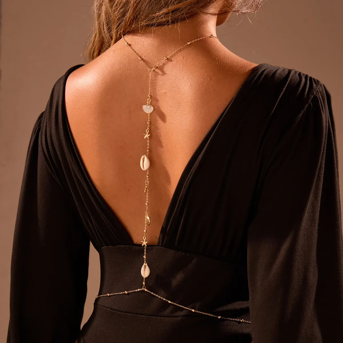 Collier de Dos Coquillage