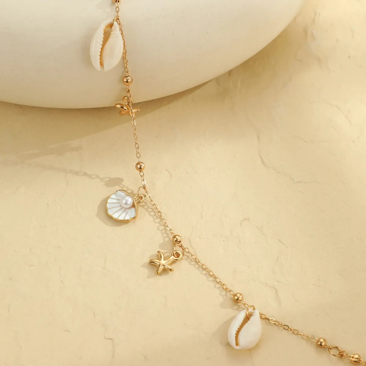 Collier de Dos Coquillage