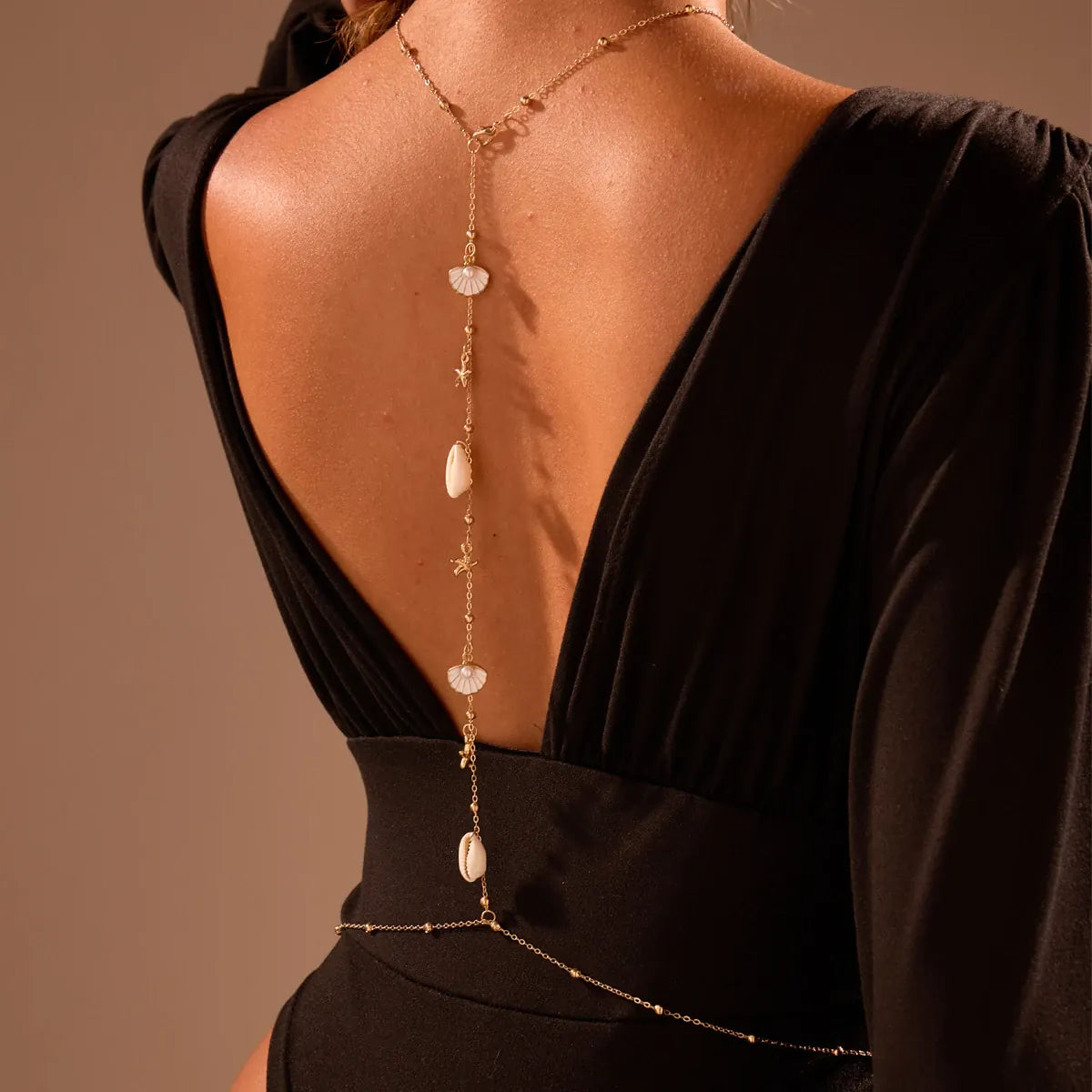 Collier de Dos Coquillage