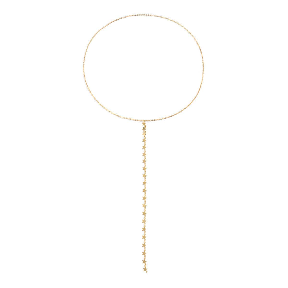 Collier de dos étoiles