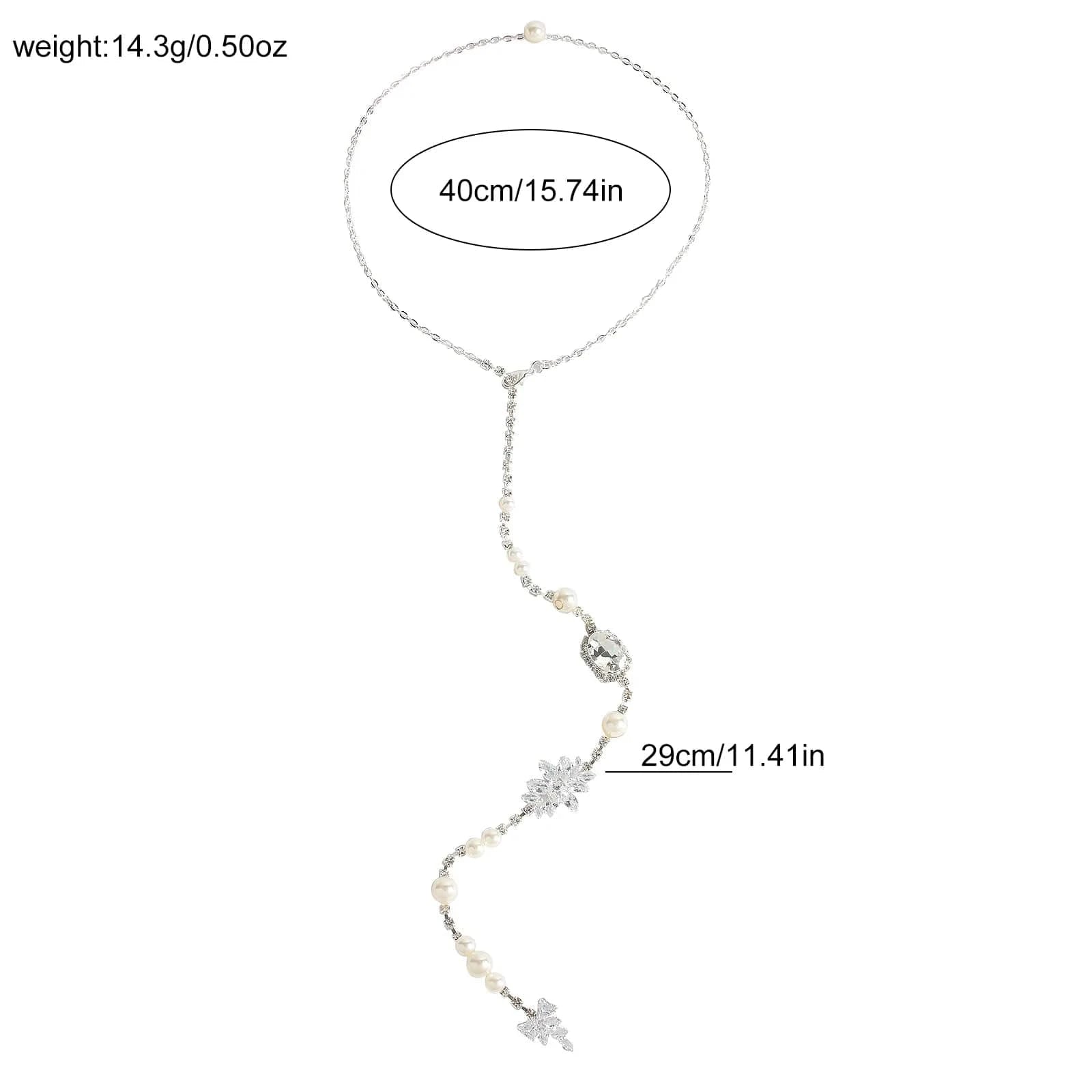 Collier de Dos Mariage Argent