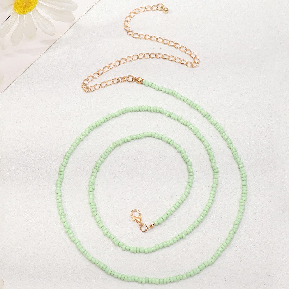 Collier de taille perles