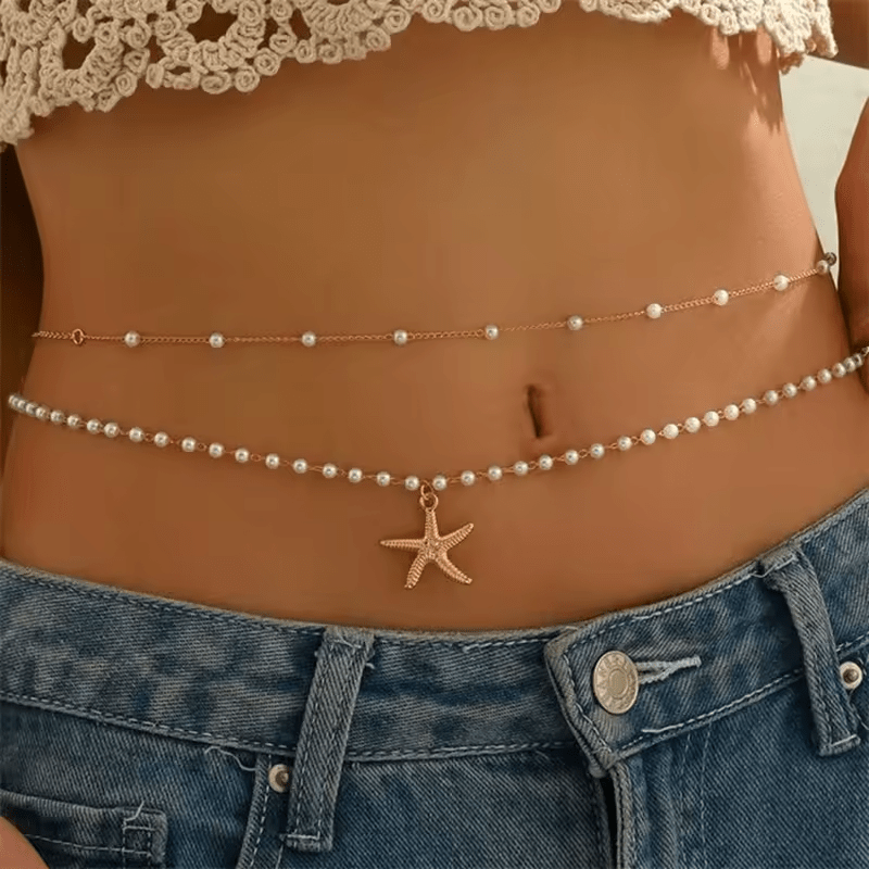 Collier de Ventre Etoile de Mer