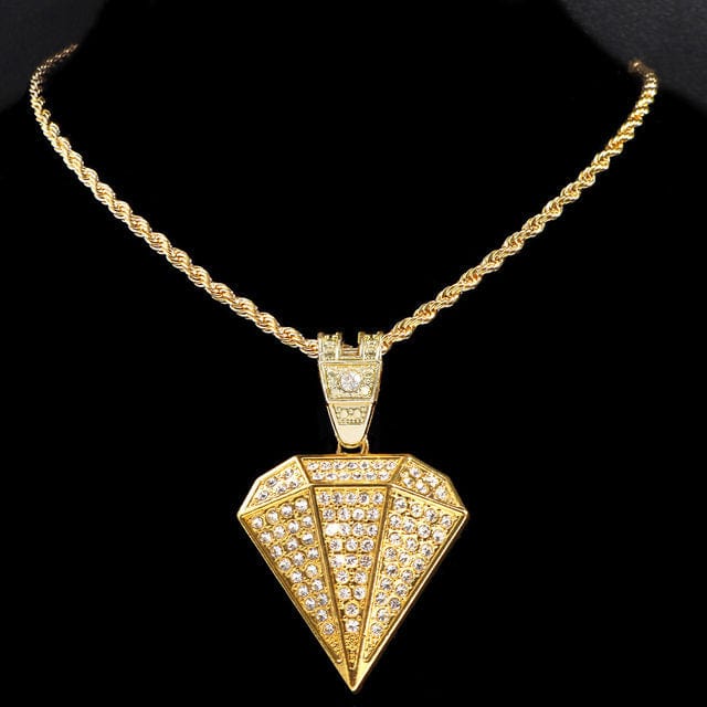 Collier diamant rappeur