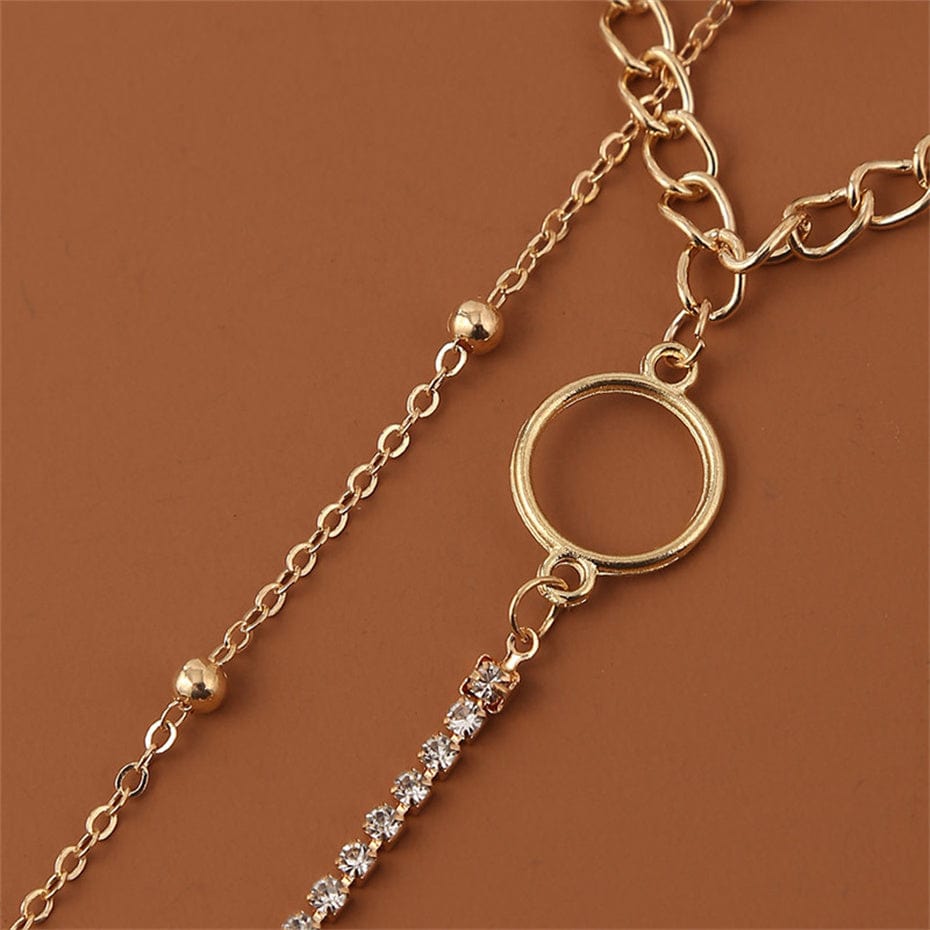 Collier dos mariée boheme