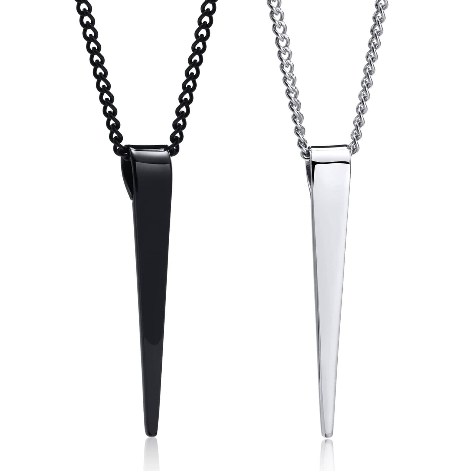 Collier en pique homme