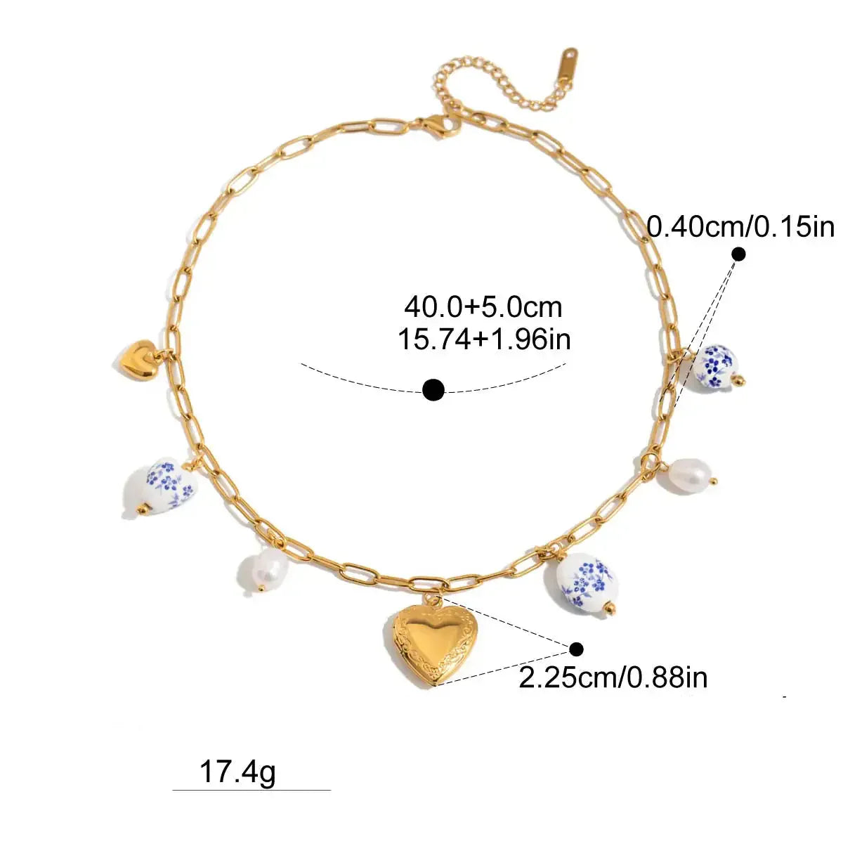 Collier Femme avec Charms