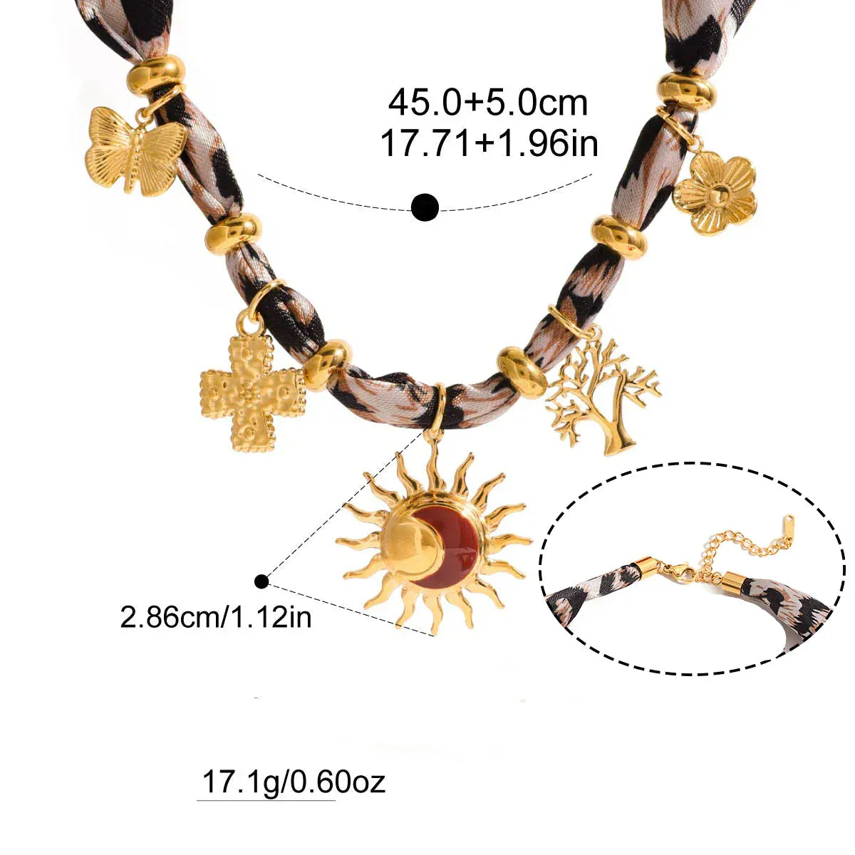 Collier Femme avec Charms