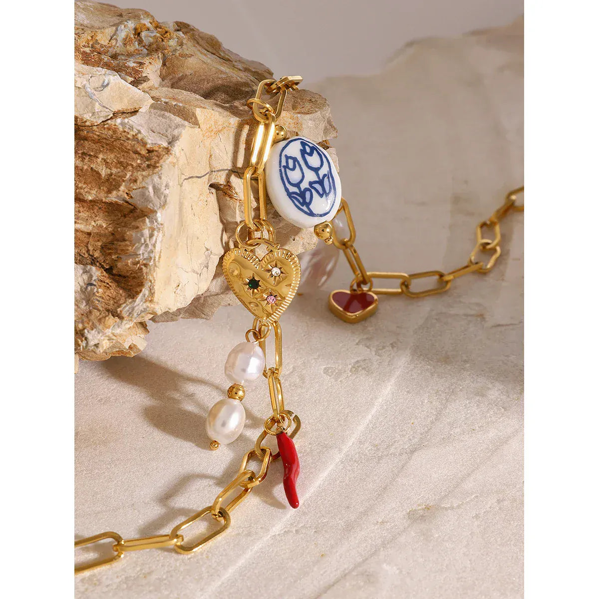 Collier Femme avec Charms