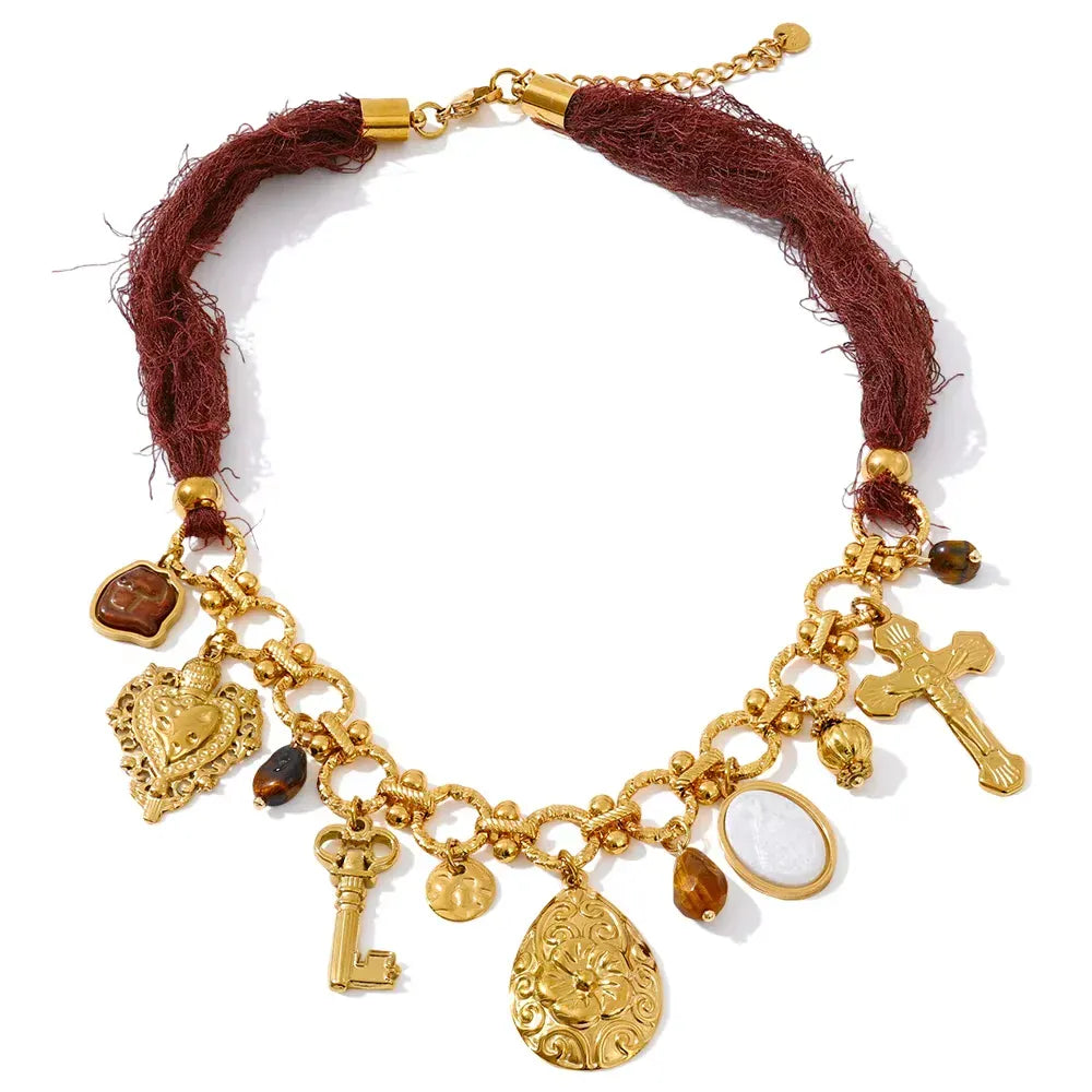 Collier Femme Charms