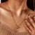 Collier Fermoir en T Or