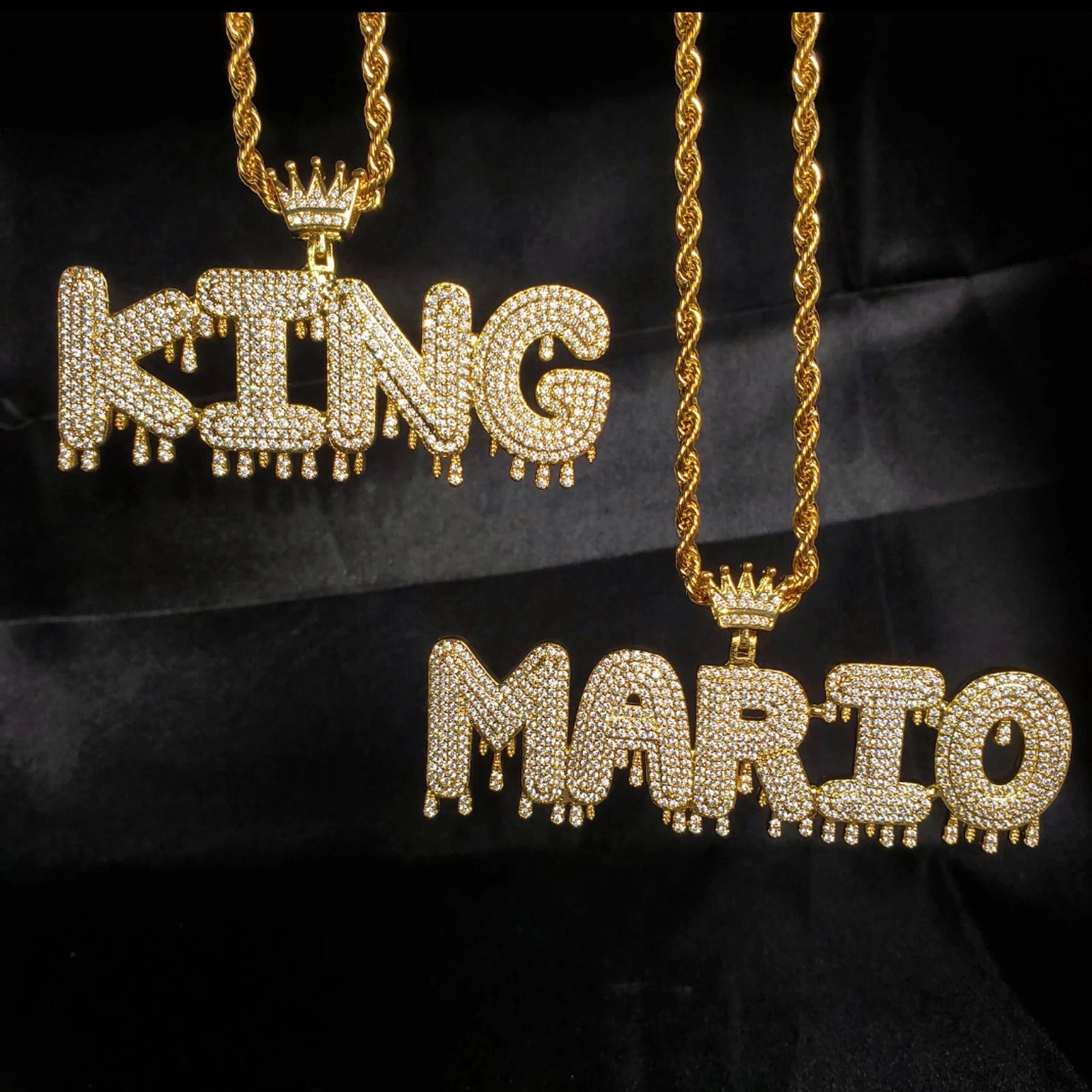 Collier Hip Hop Personnalisable