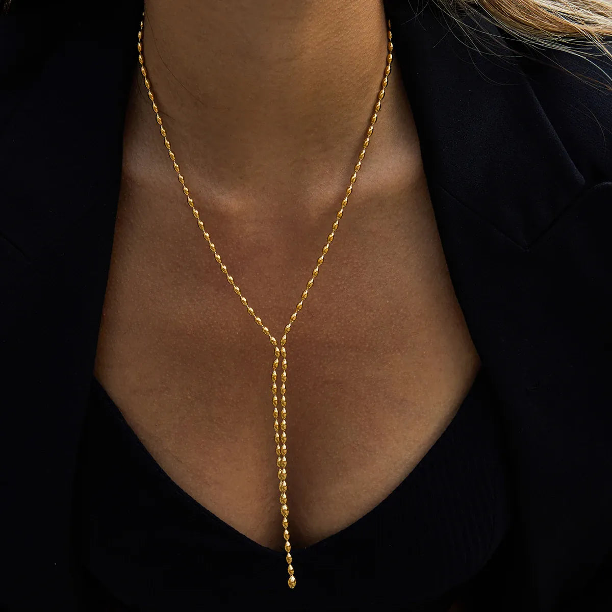 Collier Long Or