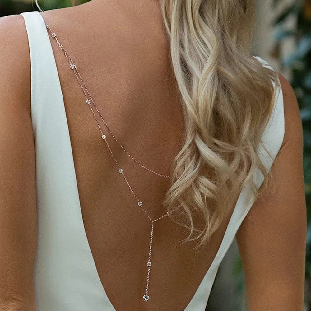 Collier Mariée Dos Nu