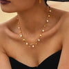 Collier Pampille Coquillage Or