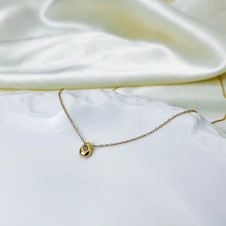 Collier Pendentif Goutte d&#39;Eau