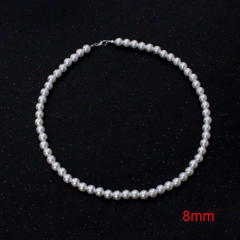 Collier perle homme