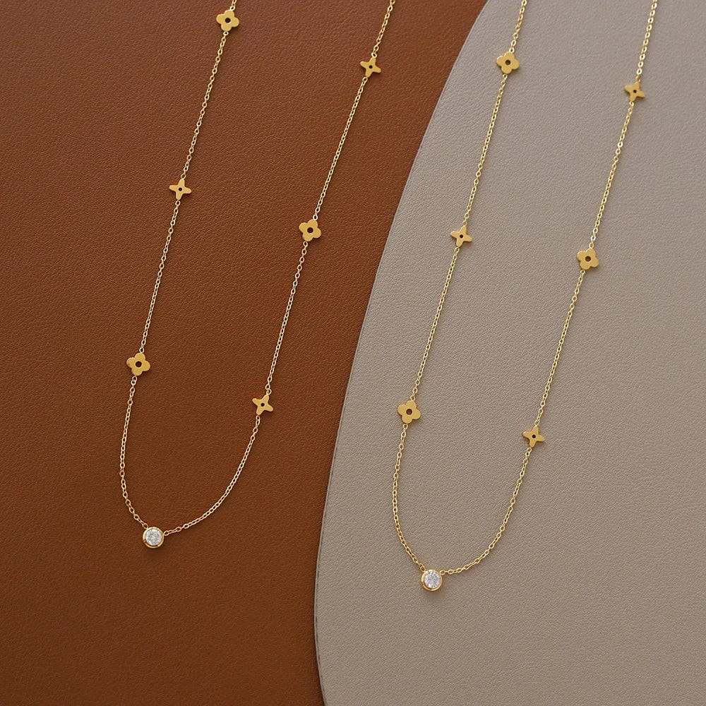 Collier Petit Trefle