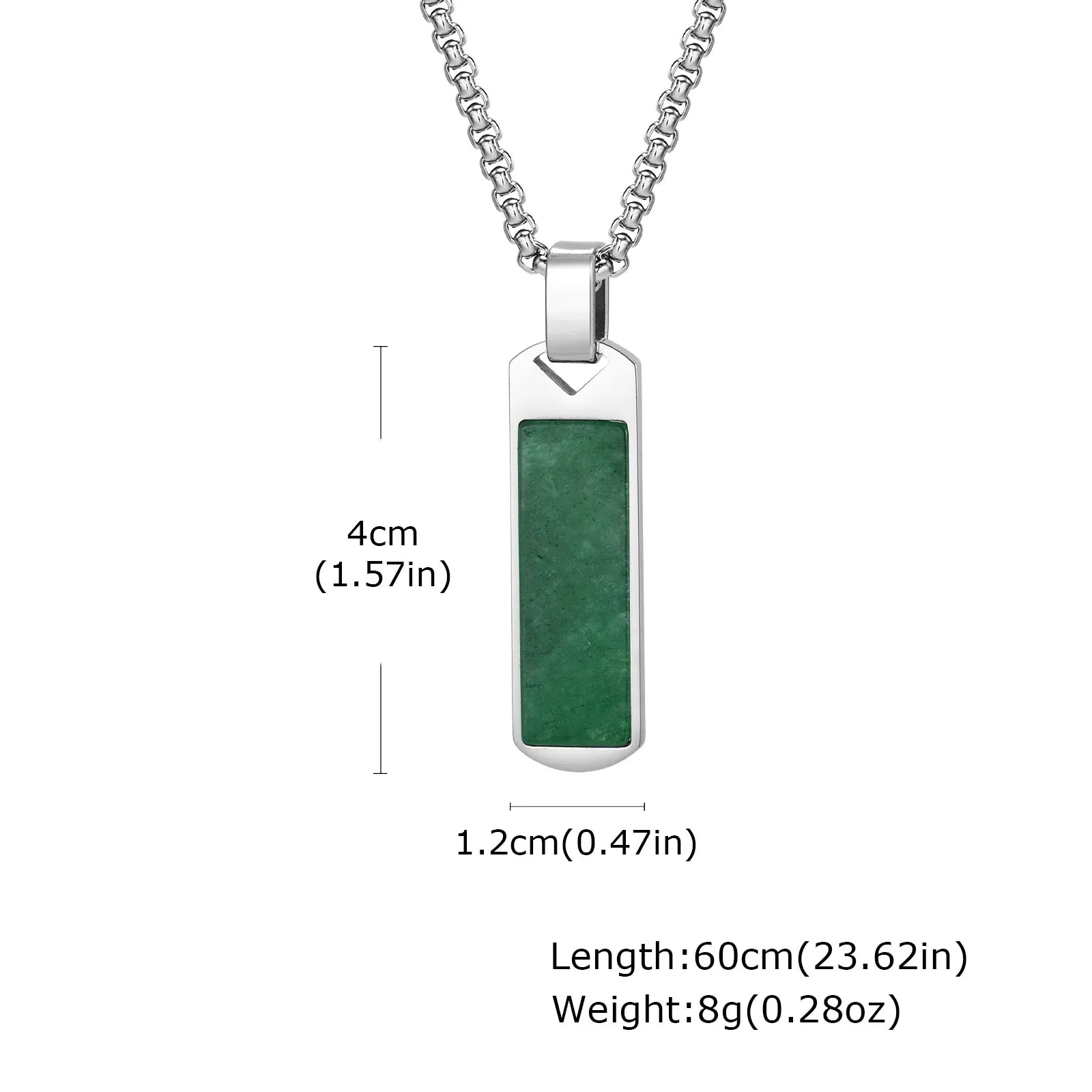 Collier Pierre Naturelle Homme