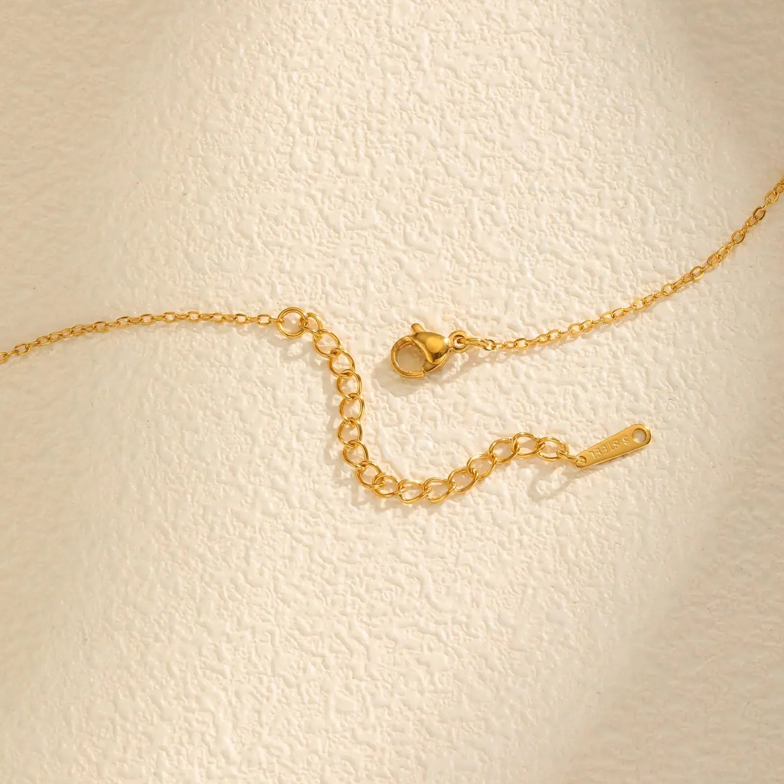 Collier Sautoir Fleur Or