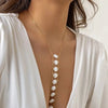 Collier Tombant Poitrine
