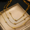 Collier Triple Chaine