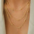 Collier Triple Chaine