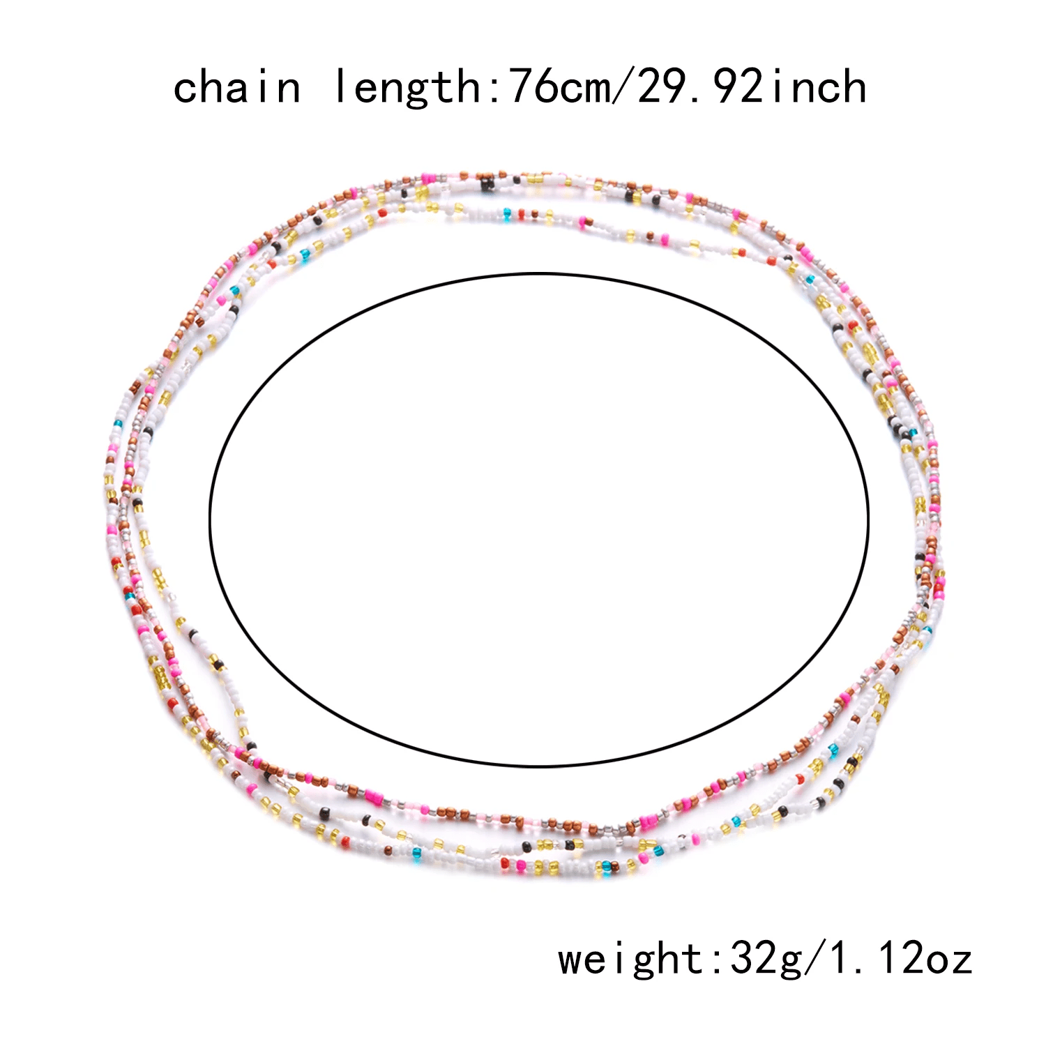 Colliers de Ventre Perles