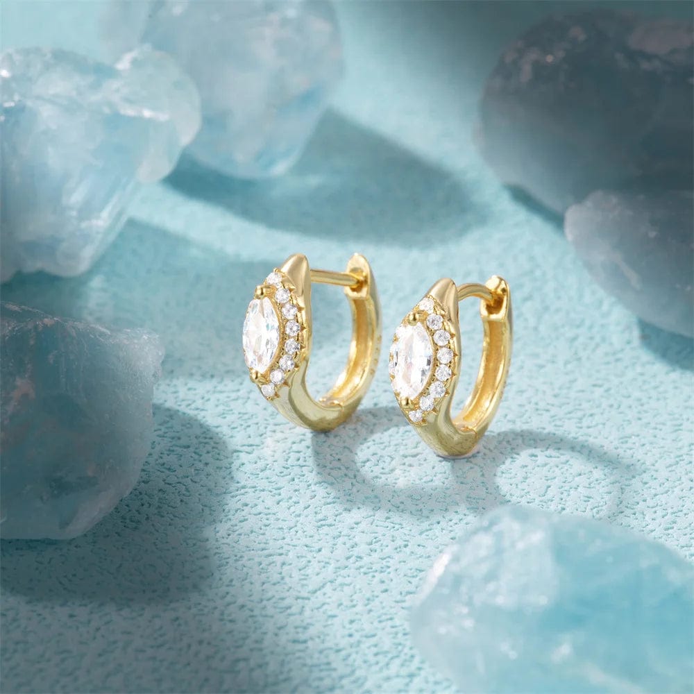 Créoles Or et Oxyde de Zirconium