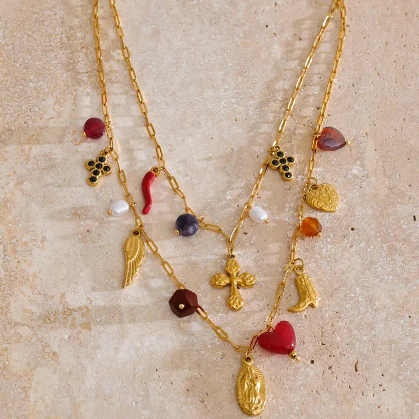 Double Collier Charms