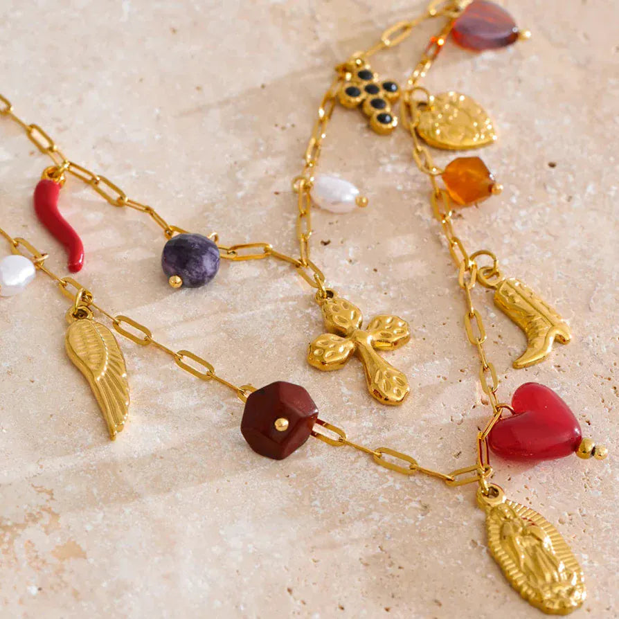 Double Collier Charms