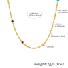 Ensemble Collier Grain de Café