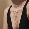 Ensemble Collier Grain de Café
