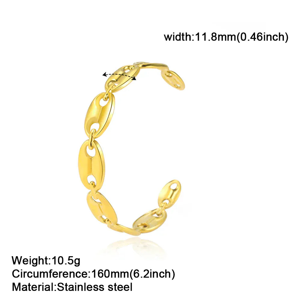 Jonc Ouvert Grain de Café