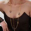 Long Collier Grain de Café
